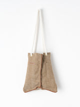 <ロープリバーシブルプリントトートバッグS>トロピカルガーデン