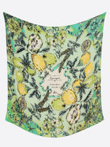 <ウールシルクストールヘリンボーン織120>オランジュリーガーデン