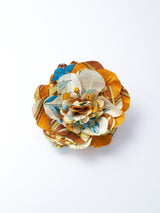 BROOCH / CIRCLE FLOWER