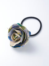 <ヘアゴム・ローズ>サークルフラワー