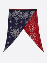 <ダイヤ型スカーフ>ペイズリーバンダナ&インディアンバンダナ