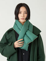 <ダウンマフラー>ペイズリーバンダナ