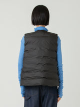 <ダウンベスト>リバーシブル サンペイズリーバンダナ