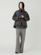 DOWN BLOUSON / REVERSIBLE DRAW AND BRUSH