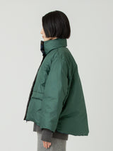 DOWN BLOUSON / REVERSIBLE DRAW AND BRUSH