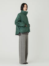 DOWN BLOUSON / REVERSIBLE DRAW AND BRUSH