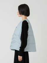 <ダウンベスト>リバーシブル サンペイズリーバンダナ