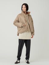 <ダウンブルゾン>リバーシブル バルーンマウンテン