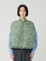 MA-1 VEST / REVERSIBLE SUN PAISLEY BANDANA