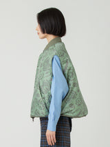 MA-1 VEST / REVERSIBLE SUN PAISLEY BANDANA