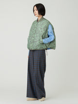 MA-1 VEST / REVERSIBLE SUN PAISLEY BANDANA