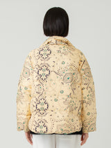 DOWN BLOUSON / REVERSIBLE PAISLEY BANDANA