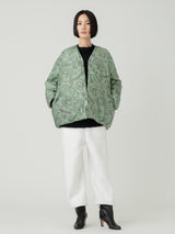 DOWN JACKET / REVERSIBLE SUN PAISLEY BANDANA