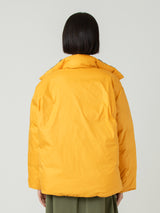 <ダウンブルゾン>リバーシブル ドローアンドブラッシュ