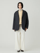 <ダウンベスト>リバーシブル ペイズリーバンダナ