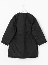 <ダウンロングコート>リバーシブル ネイティブビット