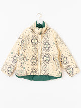 DOWN BLOUSON / REVERSIBLE PAISLEY BANDANA