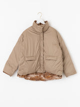 <ダウンブルゾン>リバーシブル バルーンマウンテン