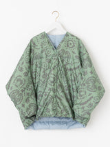 DOWN JACKET / REVERSIBLE SUN PAISLEY BANDANA