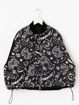 MA-1 VEST / REVERSIBLE SUN PAISLEY BANDANA