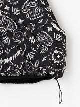 MA-1 VEST / REVERSIBLE SUN PAISLEY BANDANA
