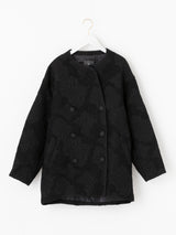 <ジャガードコート>グレースフラワー