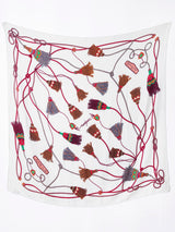 <ウールシルクストールヘリンボーン織120>ブレードタッセル