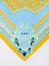 <シルクスカーフ88>レリーフ