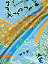 <シルクスカーフ88>レリーフ