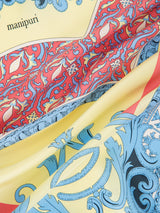 <シルクスカーフ88>レリーフ