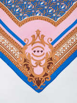 <シルクスカーフ88>レリーフ