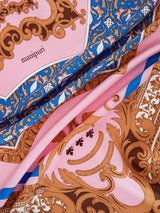 <シルクスカーフ88>レリーフ