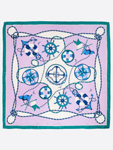 SILK SCARF 88 / MARINE