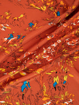 <シルクスカーフ65> ホース