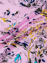 <シルクスカーフ65> ホース