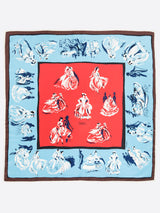 <シルクスカーフ65>ダンス