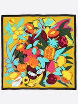 <シルクスカーフ65> トロピカル