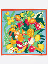 <シルクスカーフ65> トロピカル