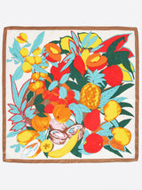 <シルクスカーフ65> トロピカル