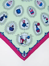 SILK SCARF 65 / PERFUME BOTTLE