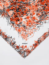 <シルクスカーフ65>ジャガードパーク