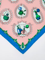 SILK SCARF 65 / PERFUME BOTTLE