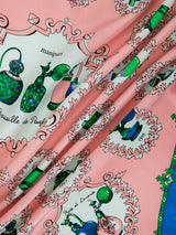 SILK SCARF 65 / PERFUME BOTTLE