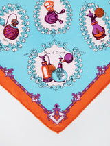 SILK SCARF 65 / PERFUME BOTTLE