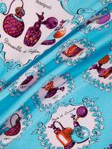 SILK SCARF 65 / PERFUME BOTTLE