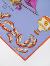 <シルクスカーフ65>クラシックバルーン