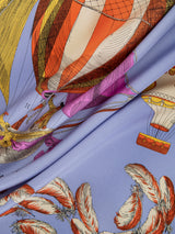 <シルクスカーフ65>クラシックバルーン