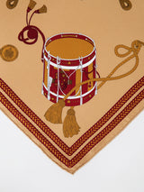 <シルクスカーフ65>ドラム