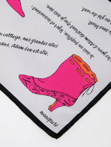 <シルクスカーフ65>シューズ