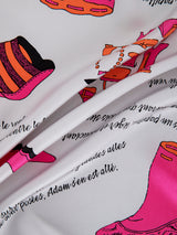 <シルクスカーフ65>シューズ